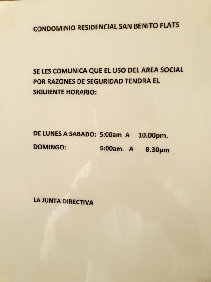 San Benito Flats Wifi 50Mg - 4 Huespedes - Parqueos Apartment San Salvador Bagian luar foto